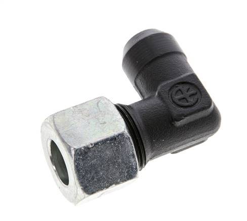 14S & 19mm Phosphatised Steel Elbow Cutting Fitting with Welding End 630 bar ISO 8434-1