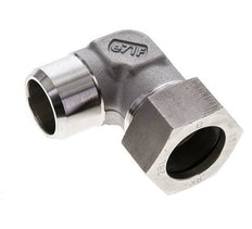 28L & 32mm Stainless Steel Elbow Cutting Fitting with Welding End 160 bar ISO 8434-1