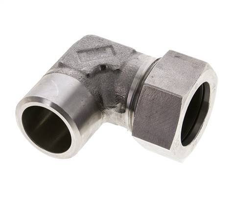 35L & 40mm Stainless Steel Elbow Cutting Fitting with Welding End 160 bar ISO 8434-1