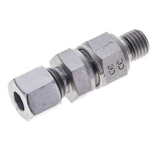 Hydraulic Check Valve Cutting Ring 8L (M14x1.5) & M12x1.5 Male Steel 1-250bar (15-3625)psi Tube-Thread ISO 8434-1