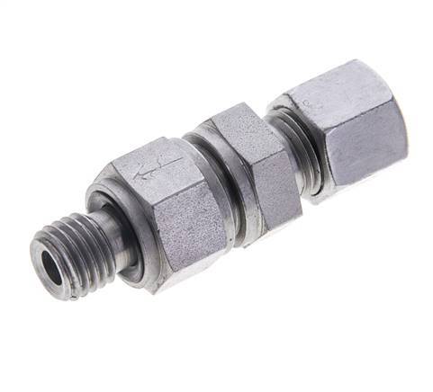 Hydraulic Check Valve Cutting Ring 8L (M14x1.5) & M12x1.5 Male Steel 1-250bar (15-3625)psi Tube-Thread ISO 8434-1