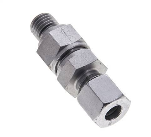 Hydraulic Check Valve Cutting Ring 8L (M14x1.5) & M12x1.5 Male Steel 1-250bar (15-3625)psi Tube-Thread ISO 8434-1