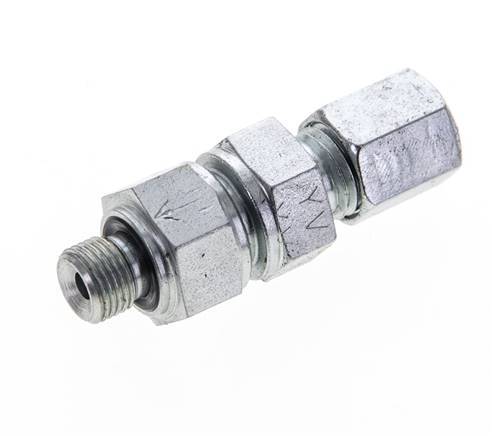 Hydraulic Check Valve Cutting Ring 6L (M12x1.5) & G1/8'' Male Steel 1-250bar (15-3625)psi Tube-Thread ISO 8434-1