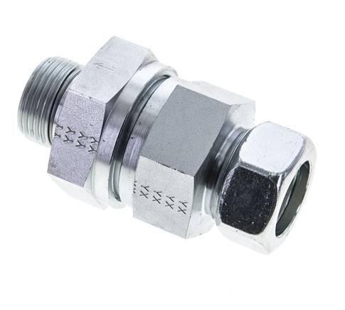 Hydraulic Check Valve Cutting Ring 28L (M36x2) & G1'' Male Steel 1-100bar (15-1450)psi Tube-Thread ISO 8434-1