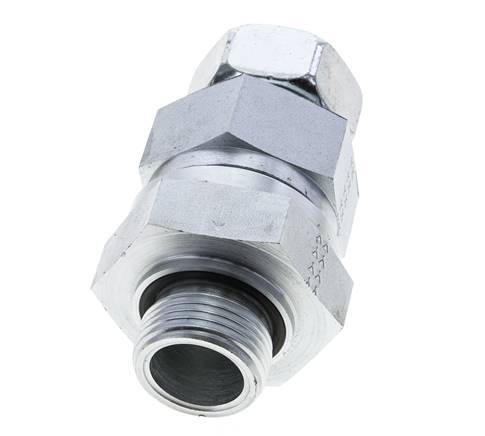Hydraulic Check Valve Cutting Ring 28L (M36x2) & G1'' Male Steel 1-100bar (15-1450)psi Tube-Thread ISO 8434-1