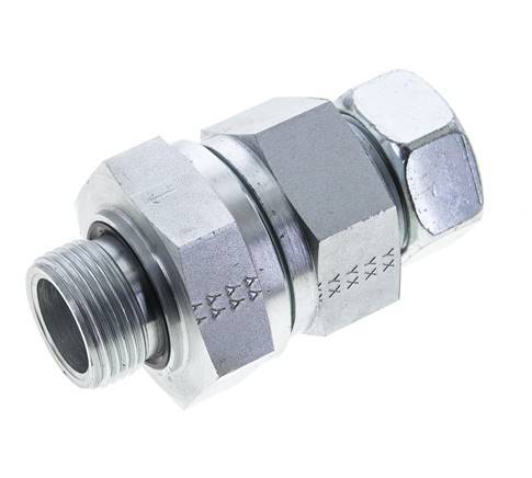 Hydraulic Check Valve Cutting Ring 28L (M36x2) & G1'' Male Steel 1-100bar (15-1450)psi Tube-Thread ISO 8434-1