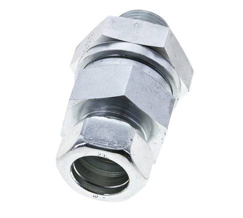 Hydraulic Check Valve Cutting Ring 28L (M36x2) & G1'' Male Steel 1-100bar (15-1450)psi Tube-Thread ISO 8434-1