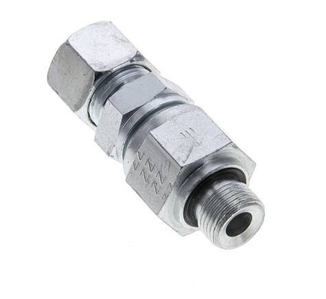 Hydraulic Check Valve Cutting Ring 12S (M20x1.5) & G3/8'' Male Steel 1-400bar (15-5800)psi Tube-Thread ISO 8434-1