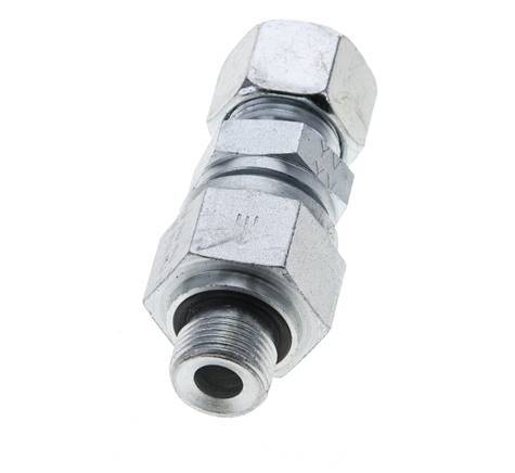 Hydraulic Check Valve Cutting Ring 12S (M20x1.5) & G3/8'' Male Steel 1-400bar (15-5800)psi Tube-Thread ISO 8434-1