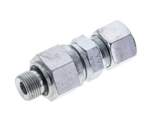 Hydraulic Check Valve Cutting Ring 12S (M20x1.5) & G3/8'' Male Steel 1-400bar (15-5800)psi Tube-Thread ISO 8434-1