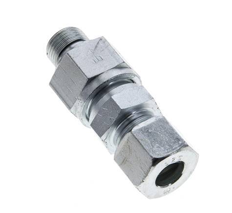 Hydraulic Check Valve Cutting Ring 12S (M20x1.5) & G3/8'' Male Steel 1-400bar (15-5800)psi Tube-Thread ISO 8434-1