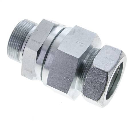 Hydraulic Check Valve Cutting Ring 42L (M52x2) & G1-1/2'' Male Steel 1-100bar (15-1450)psi Thread-Tube ISO 8434-1