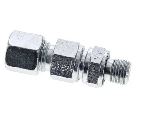 Hydraulic Check Valve Cutting Ring 8S (M16x1.5) & G1/4'' Male Steel 1-400bar (15-5800)psi Thread-Tube ISO 8434-1
