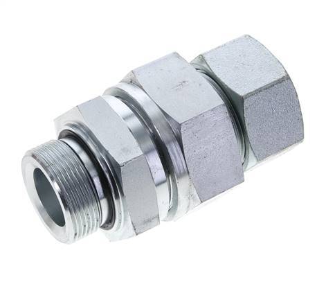 Hydraulic Check Valve Cutting Ring 38S (M52x2) & G1-1/2'' Male Steel 1-250bar (15-3625)psi Thread-Tube ISO 8434-1