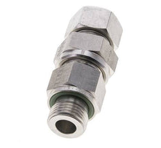 Hydraulic Check Valve Cutting Ring 15L (M22x1.5) & G1/2'' Male Stainless Steel 1-250bar (15-3625)psi Thread-Tube ISO 8434-1