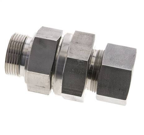 Hydraulic Check Valve Cutting Ring 30S (M42x2) & G1-1/4'' Male Stainless Steel 1-250bar (15-3625)psi Thread-Tube ISO 8434-1