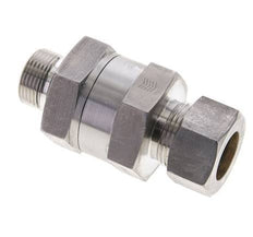 Hydraulic Check Valve Compression Ring 22L (M30x2) & G3/4'' Male Stainless Steel 1-160bar (15-2320)psi Thread-Tube ISO 8434-1