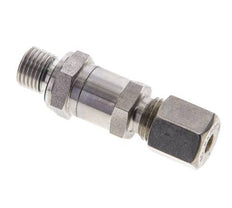 Hydraulic Check Valve Compression Ring 6S (M14x1.5) & G1/4'' Male Stainless Steel 1-400bar (15-5800)psi Thread-Tube ISO 8434-1