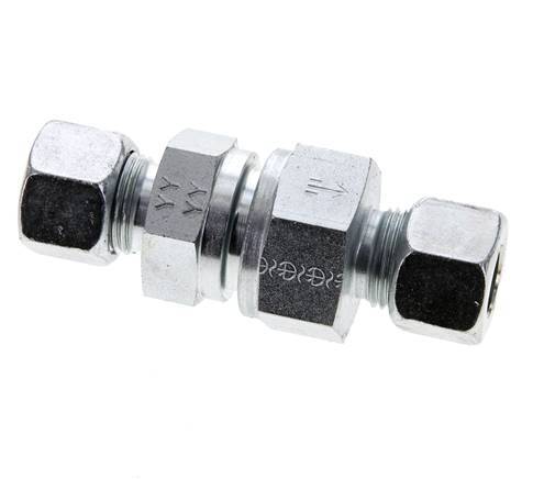 12L (M18x1.5) Elektrolytisch verzinkt Stalen Terugslagklep Snijring 1-250 bar ISO 8434-1