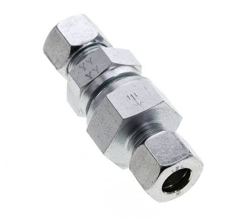 12L (M18x1.5) Elektrolytisch verzinkt Stalen Terugslagklep Snijring 1-250 bar ISO 8434-1