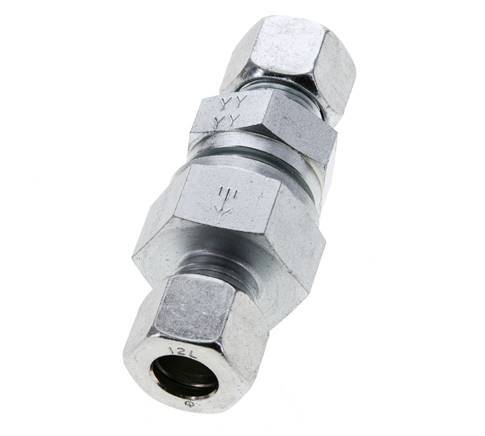 12L (M18x1.5) Elektrolytisch verzinkt Stalen Terugslagklep Snijring 1-250 bar ISO 8434-1
