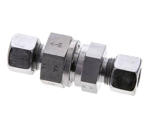 12L (M18x1.5) Elektrolytisch verzinkt Stalen Terugslagklep Snijring 0.2-250 bar ISO 8434-1