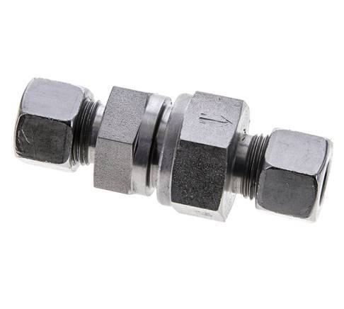 12L (M18x1.5) Elektrolytisch verzinkt Stalen Terugslagklep Snijring 0.5-250 bar ISO 8434-1