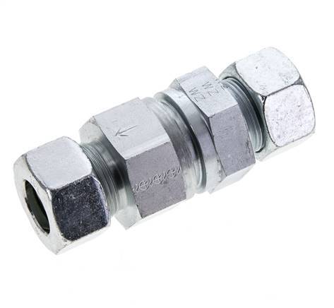 18L (M26x1.5) Elektrolytisch verzinkt Stalen Terugslagklep Snijring 1-160 bar ISO 8434-1