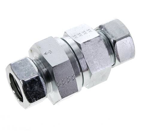 28L (M36x2) Elektrolytisch verzinkt Stalen Terugslagklep Snijring 1-100 bar ISO 8434-1