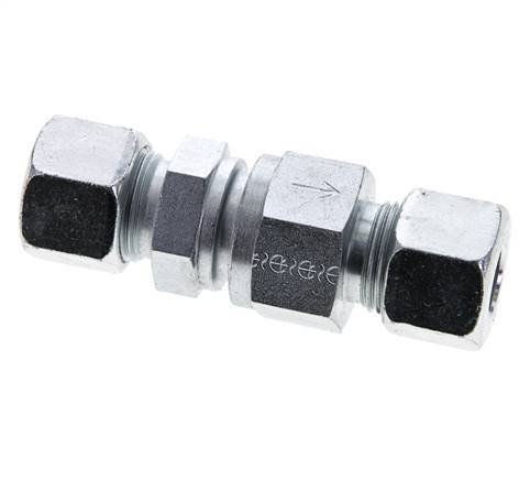 12S (M20x1.5) Elektrolytisch verzinkt Stalen Terugslagklep Snijring 1-400 bar ISO 8434-1