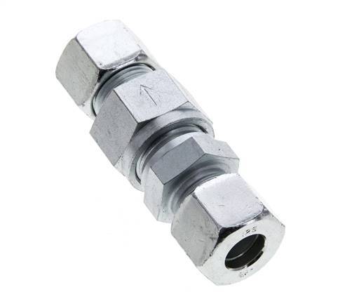 12S (M20x1.5) Elektrolytisch verzinkt Stalen Terugslagklep Snijring 1-400 bar ISO 8434-1