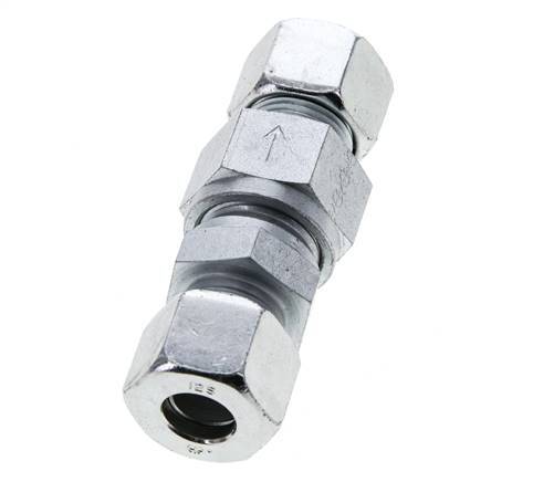 12S (M20x1.5) Elektrolytisch verzinkt Stalen Terugslagklep Snijring 1-400 bar ISO 8434-1