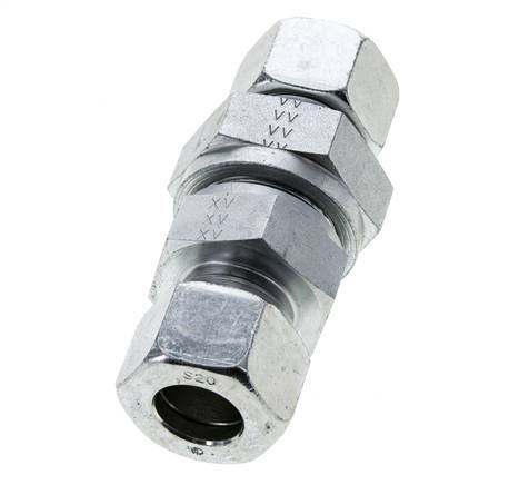 20S (M30x2) Elektrolytisch verzinkt Stalen Terugslagklep Snijring 1-400 bar ISO 8434-1