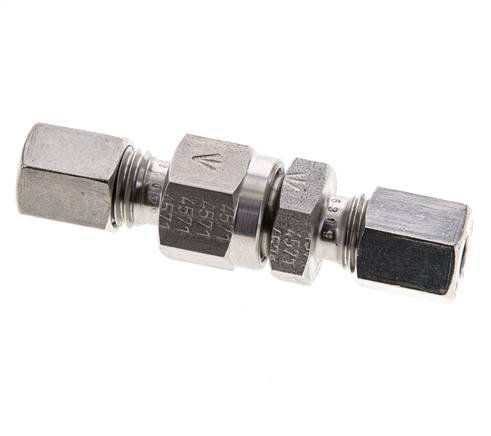 6L (M12x1.5) RVS Terugslagklep Snijring 1-250 bar ISO 8434-1