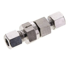 Hydraulic Check Valve Cutting Ring 10L (M16x1.5) Stainless Steel 1-250bar (15-3625)psi ISO 8434-1