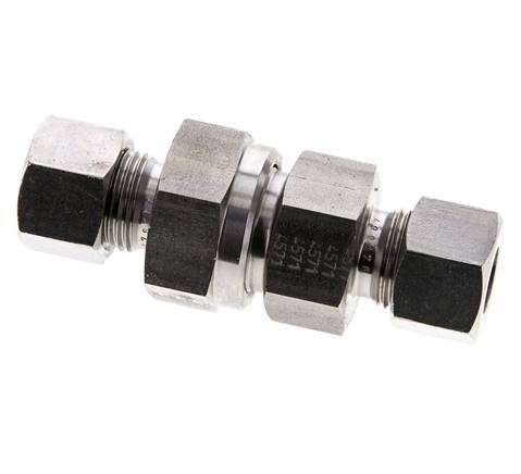 Hydraulic Check Valve Cutting Ring 12L (M18x1.5) Stainless Steel 1-250bar (15-3625)psi ISO 8434-1