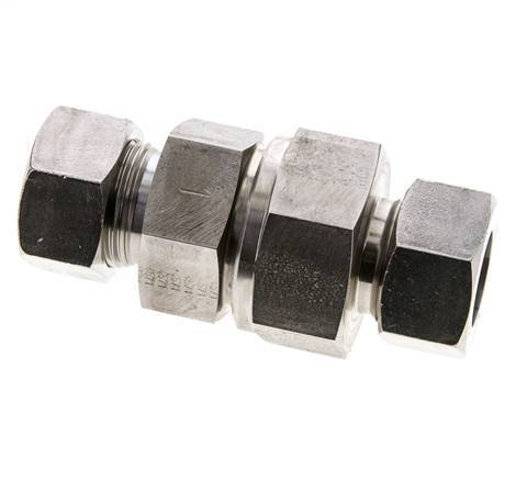 Hydraulic Check Valve Cutting Ring 22L (M30x2) Stainless Steel 1-160bar (15-2320)psi ISO 8434-1