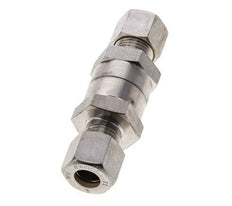 10L (M16x1.5) RVS Terugslagklep Knelfitting 1-250 bar ISO 8434-1