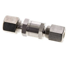 8S (M16x1.5) RVS Terugslagklep Knelfitting 1-400 bar ISO 8434-1