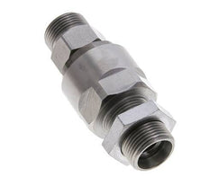 15L Zink plated Steel Ball-Guided Swivel Joint Cutting Fitting Bulkhead 315 bar NBR ISO 8434-1