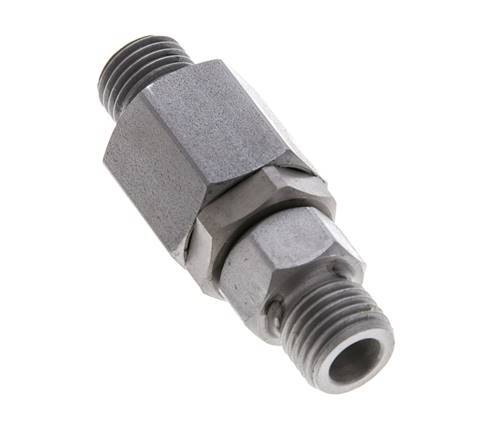 6S Zink plated Steel Ball-Guided Swivel Joint Cutting Fitting DN 4350 bar NBR ISO 8434-1