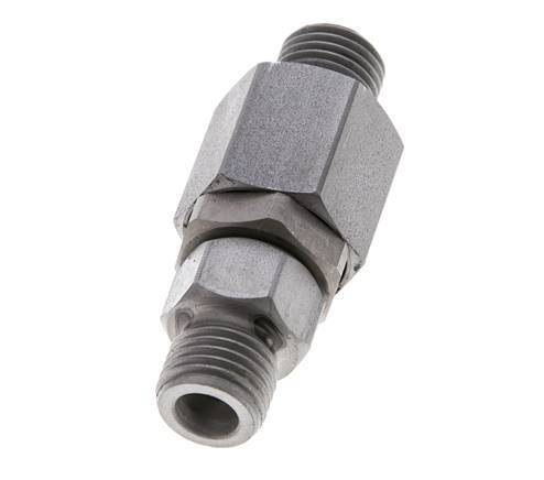 6S Zink plated Steel Ball-Guided Swivel Joint Cutting Fitting DN 4350 bar NBR ISO 8434-1