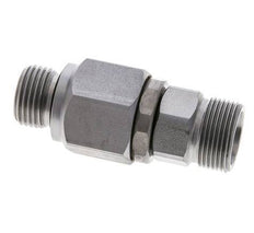 16S & G1/2'' Zink plated Steel Ball-Guided Swivel Joint Cutting Fitting with Male Threads DN 12350 bar NBR ISO 8434-1