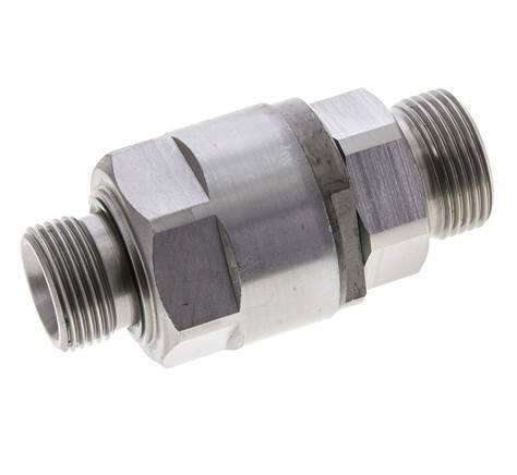 20S & G3/4'' Zink plated Steel Ball-Guided Swivel Joint Cutting Fitting with Male Threads DN 16350 bar NBR ISO 8434-1