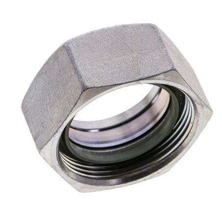 35 (M45x2) Steel Functional Nut FKM