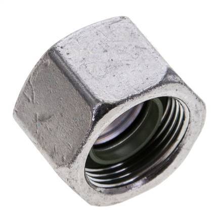 16S (M24x1.5) Steel Functional Nut NBR
