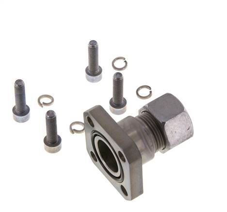 LK 40 Pompflens Staal met 15L (M22x1.5)