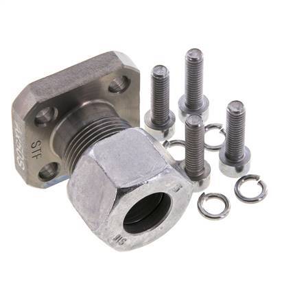 LK 35 Pompflens Staal met 16S (M24x1.5)