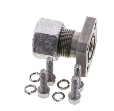 LK 35 Pompflens Staal met 16S (M24x1.5)