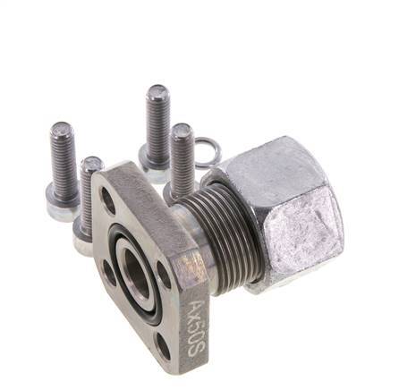 LK 35 Pompflens Staal met 16S (M24x1.5)